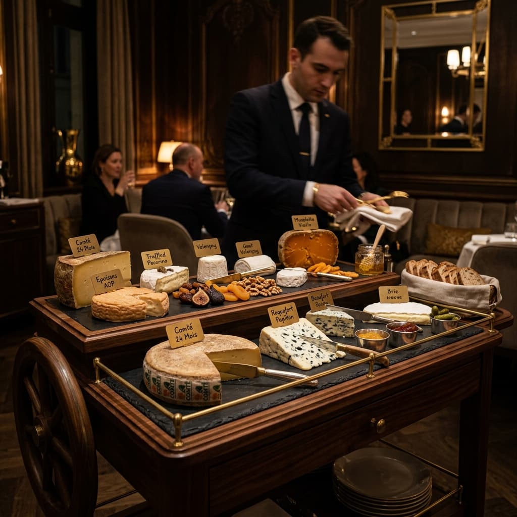 Chariot de Fromages Affinés