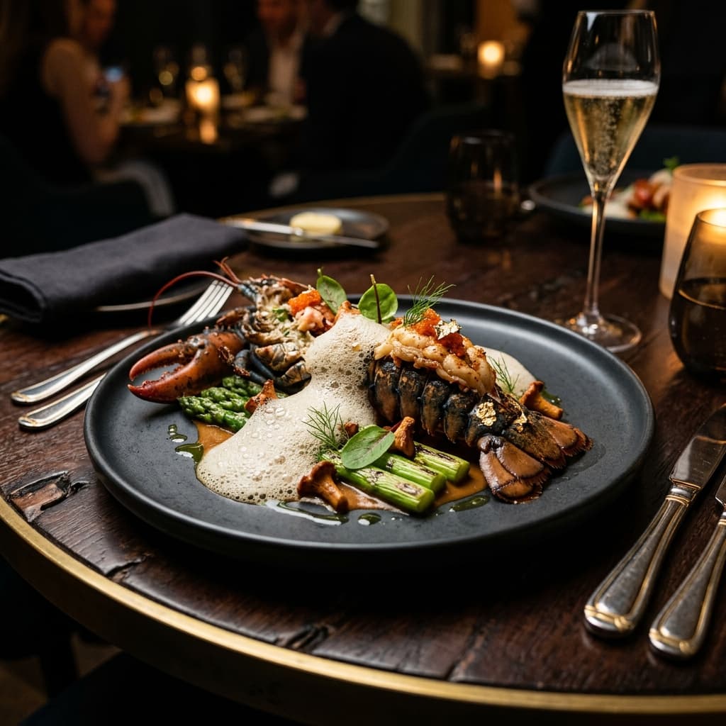 Homard Bleu Breton Rôti